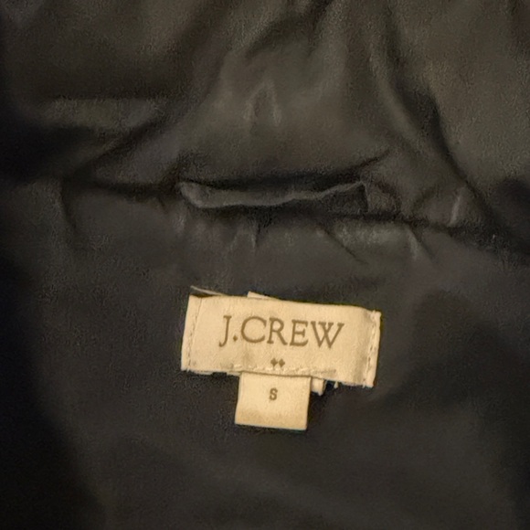 J. Crew Black Quilted Vest - Picture 2 of 3